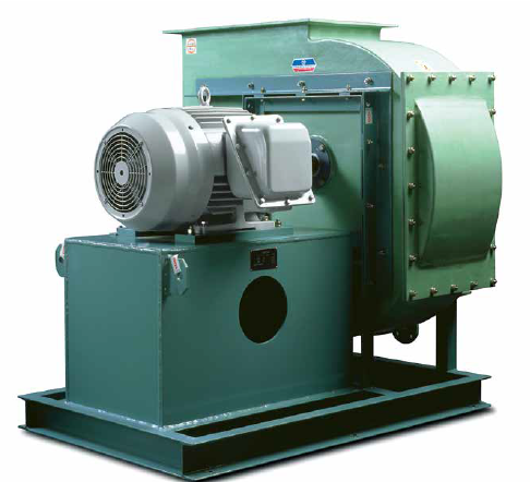 V型皮带驱动式RFT-RB型和电机直驱式RFT-OA型的涡轮风机